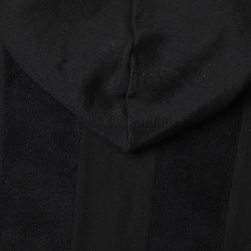 Fashion Casual Sweater Niche Design Lamb Wool Stitching - Bellarte Enchanté Fashion Casual Sweater Niche Design Lamb Wool Stitching