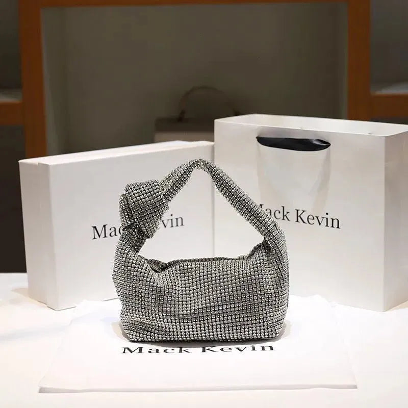 Fashion Diamond Rhinestone Chain Bag - Bellarte Enchanté Fashion Diamond Rhinestone Chain Bag