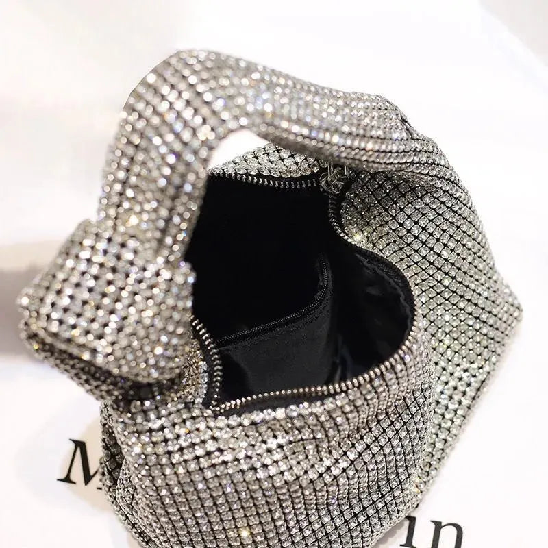 Fashion Diamond Rhinestone Chain Bag - Bellarte Enchanté Fashion Diamond Rhinestone Chain Bag