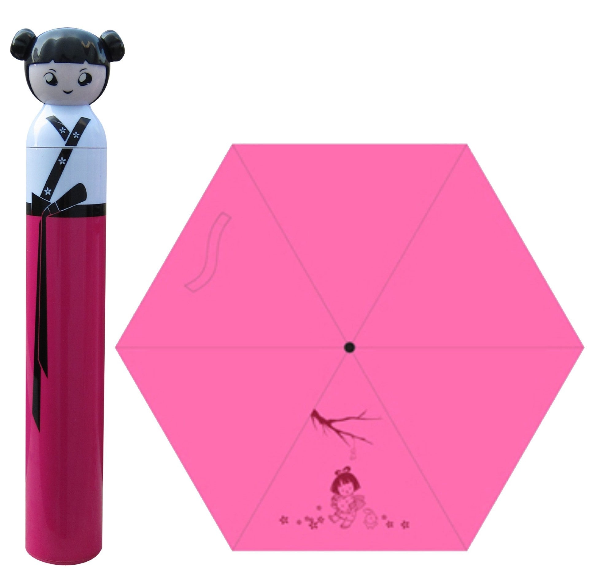 Fashion Doll UV Umbrella - Bellarte Enchanté Fashion Doll UV Umbrella