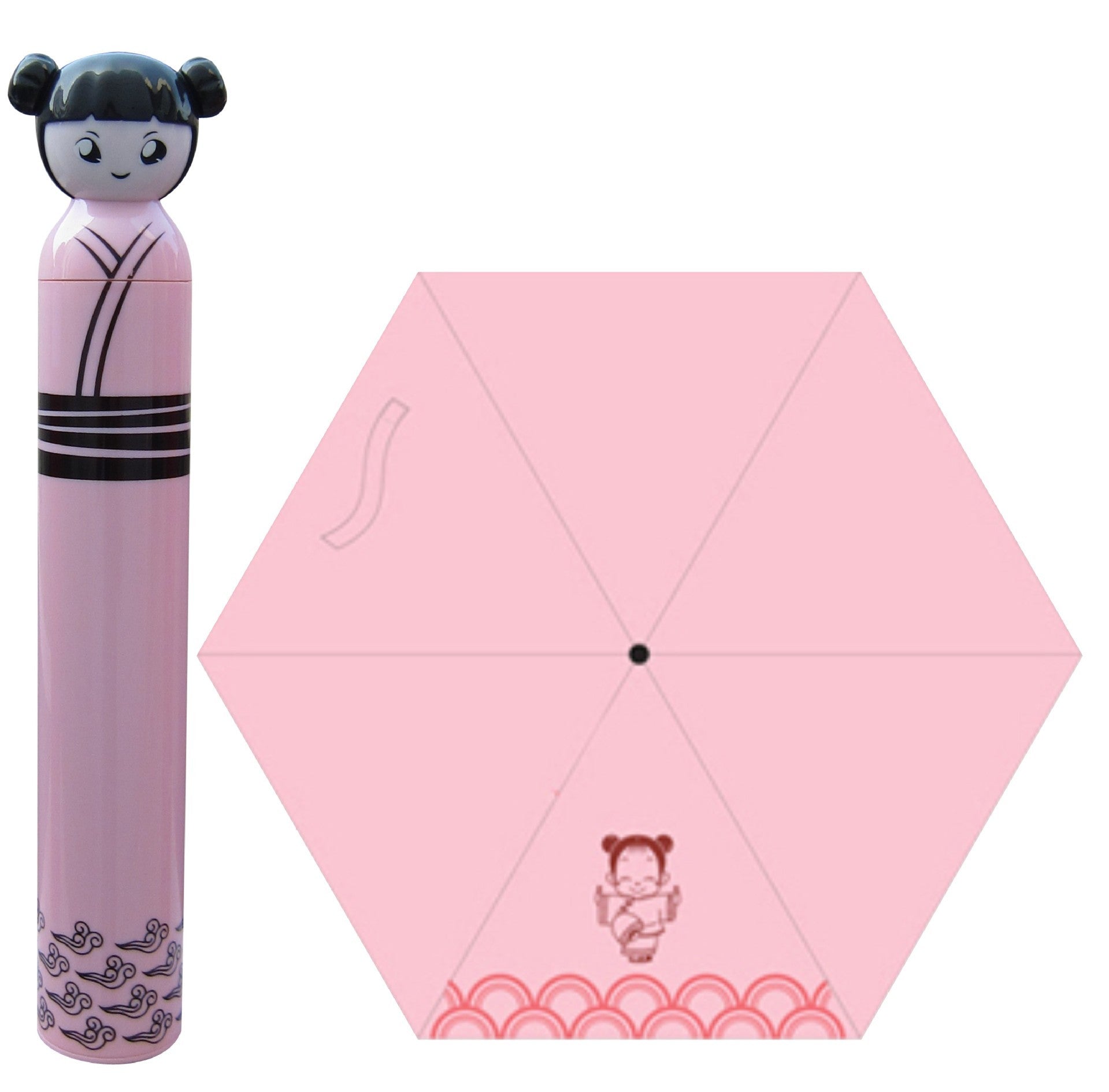 Fashion Doll UV Umbrella - Bellarte Enchanté Fashion Doll UV Umbrella