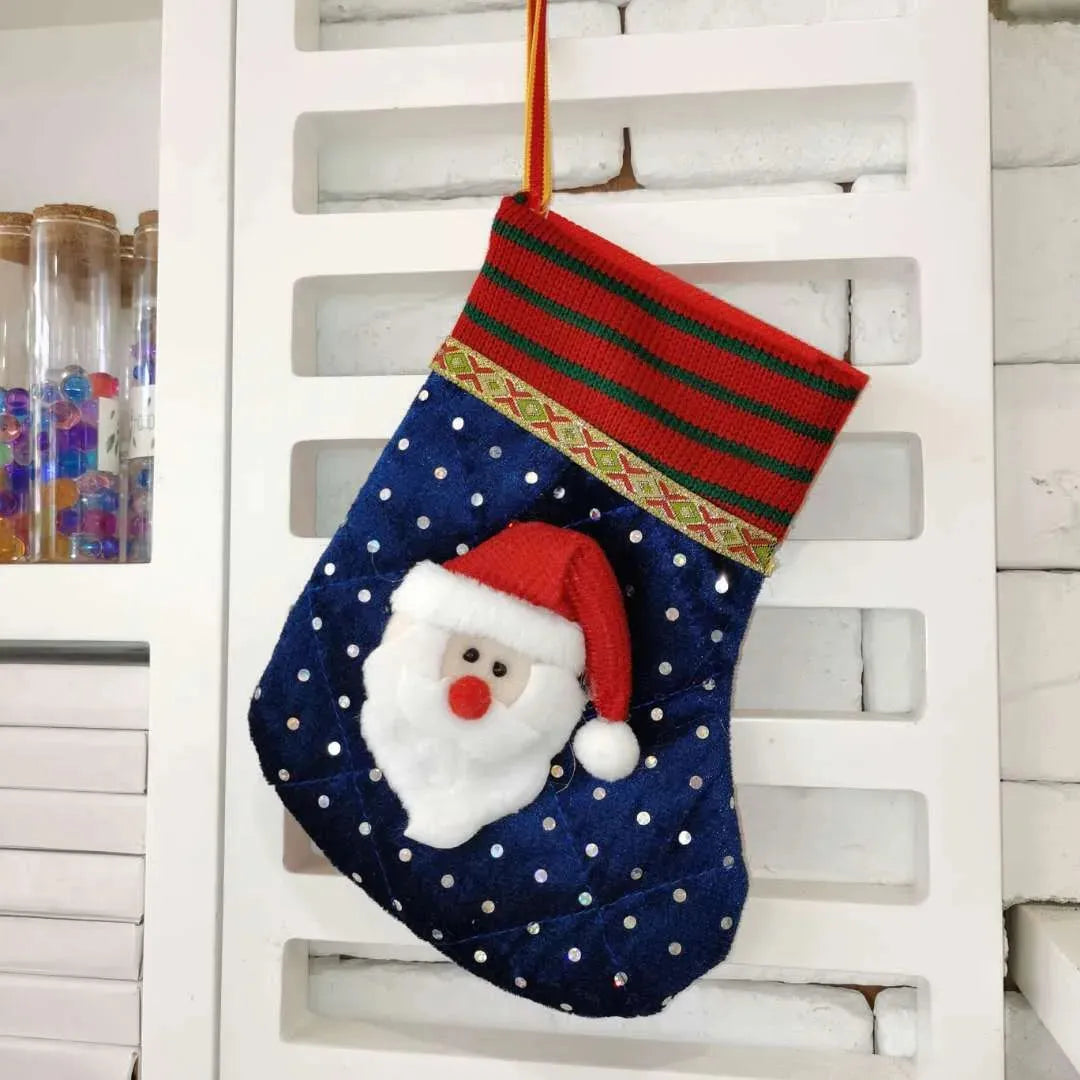 Fashion Personalized Christmas Socks Gift Bag - Bellarte Enchanté Fashion Personalized Christmas Socks Gift Bag