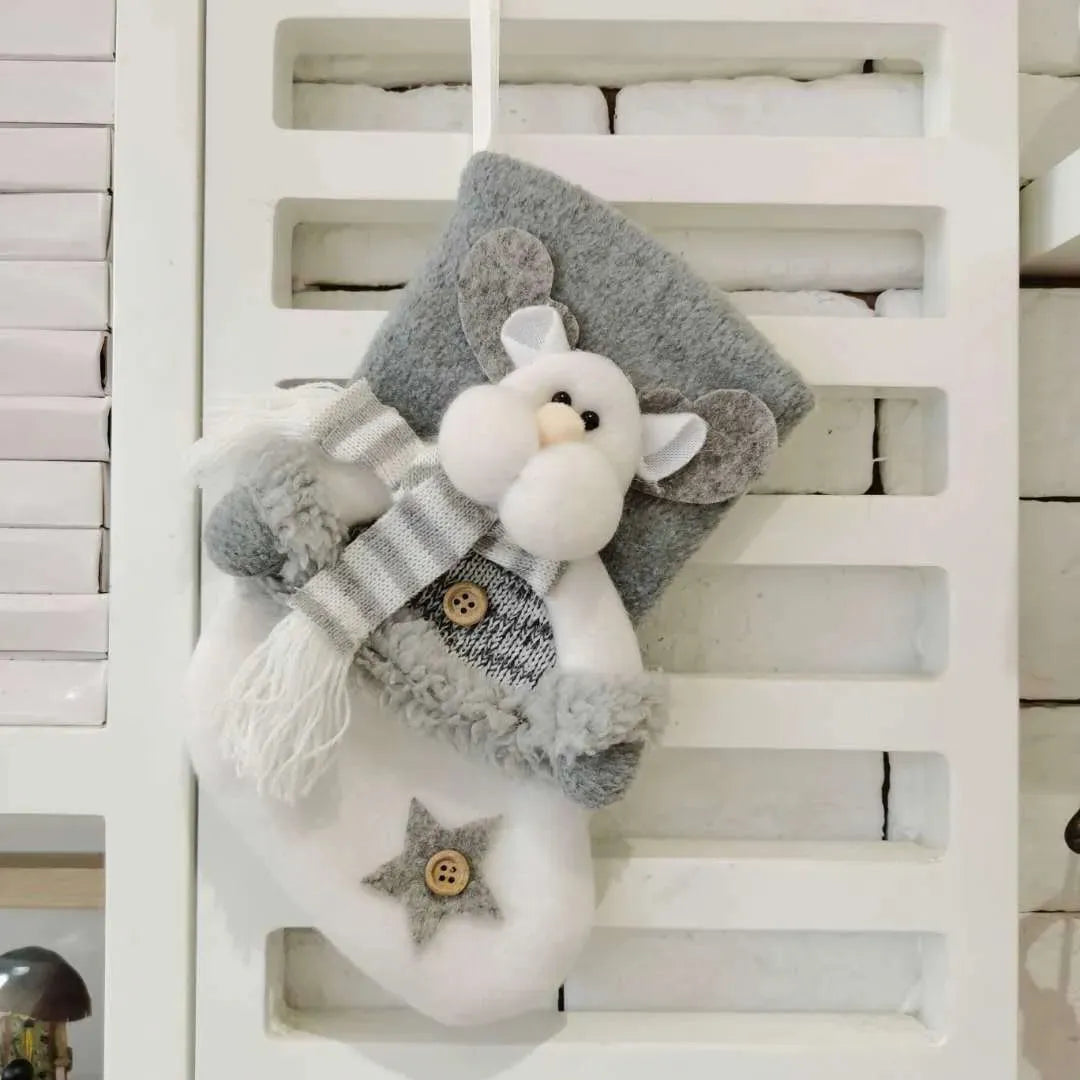 Fashion Personalized Christmas Socks Gift Bag - Bellarte Enchanté Fashion Personalized Christmas Socks Gift Bag