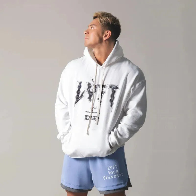 Fashion Simple Men's Hedging Hooded Sweater - Bellarte Enchanté Fashion Simple Men's Hedging Hooded Sweater