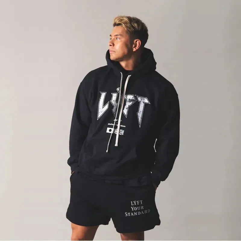 Fashion Simple Men's Hedging Hooded Sweater - Bellarte Enchanté Fashion Simple Men's Hedging Hooded Sweater