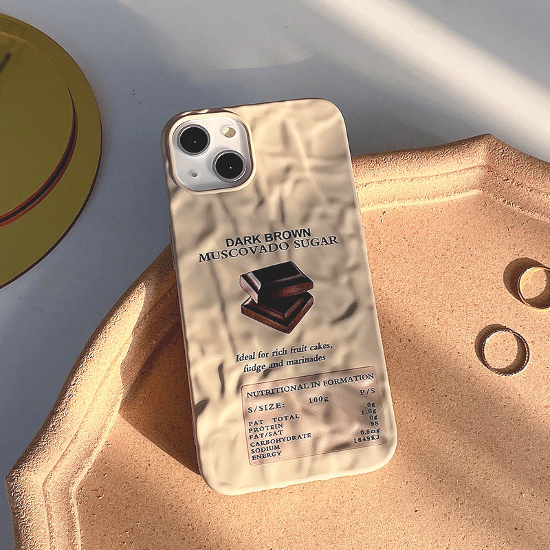 Fashion Simple Three-dimensional Pleated Mobile Phone Case - Bellarte Enchanté Fashion Simple Three-dimensional Pleated Mobile Phone Case