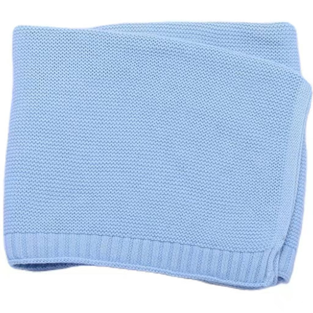 Embroidered Name Baby Knitted Cotton Nap Personality Sofa Blanket