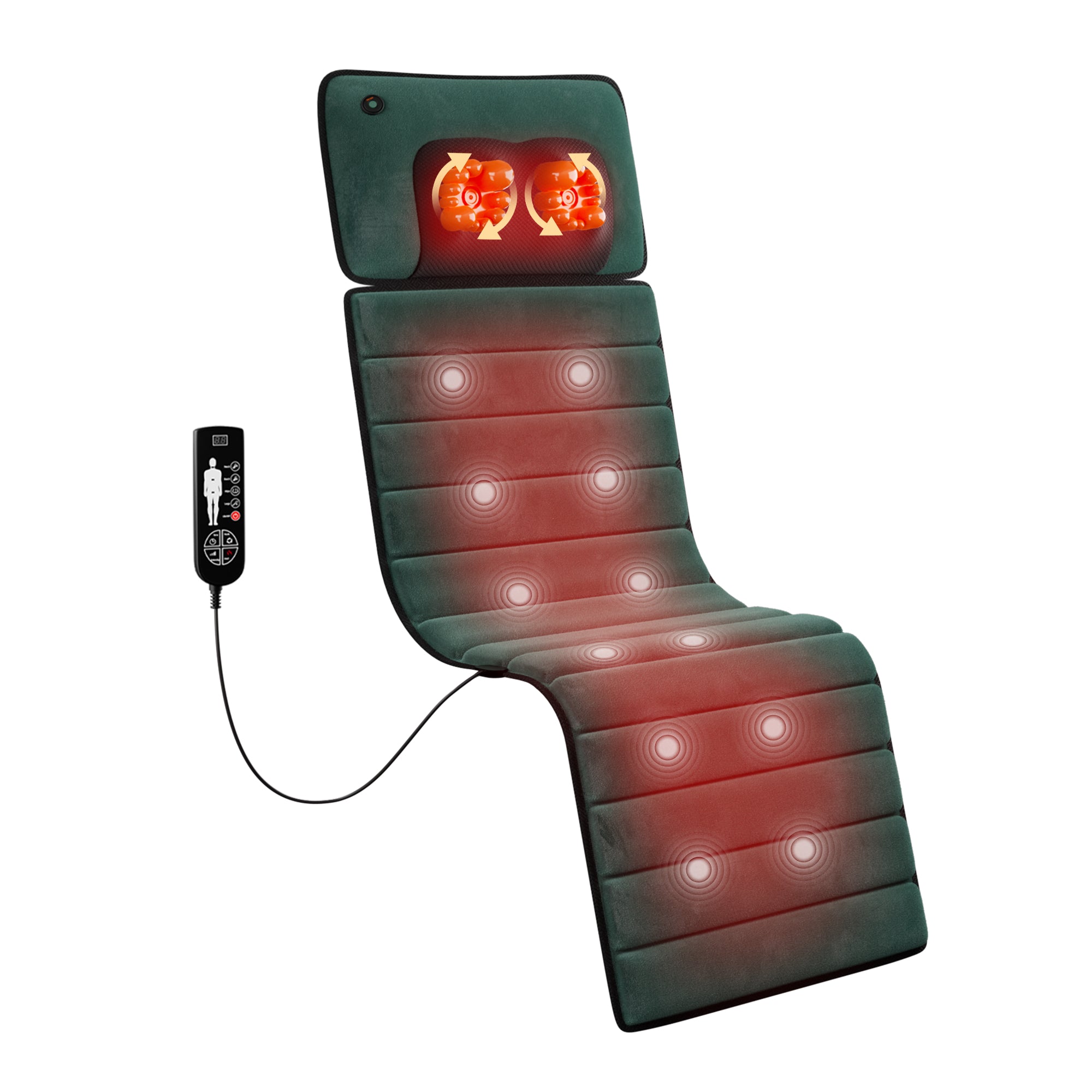 Amazon Prohibited Sale   Foldable  Portable Neck Massage Pillow Heat Therapy Multi-Mode Remote Control, Shoulder  Neck Relaxation Device Multifunctional Massager Cervical Pillow For Sleep Nec