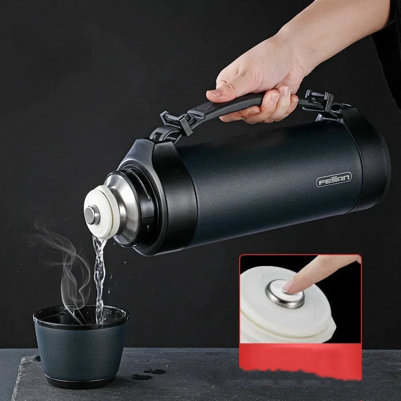 Feijian Stainless Steel Household Travel Mug - Bellarte Enchanté Feijian Stainless Steel Household Travel Mug