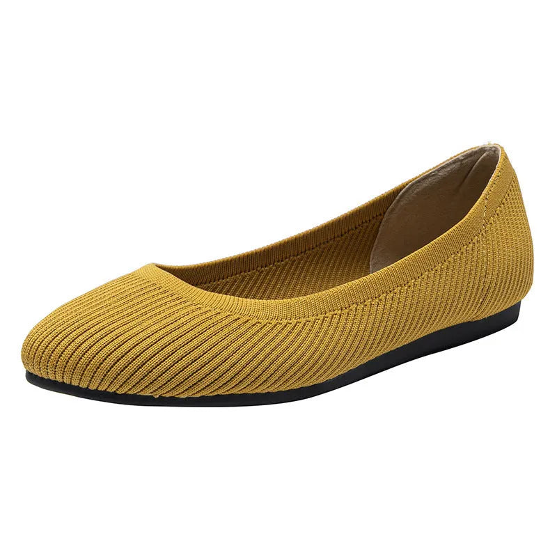 Flat Shoes Female Fashion Trend Round Head - Bellarte Enchanté Flat Shoes Female Fashion Trend Round Head