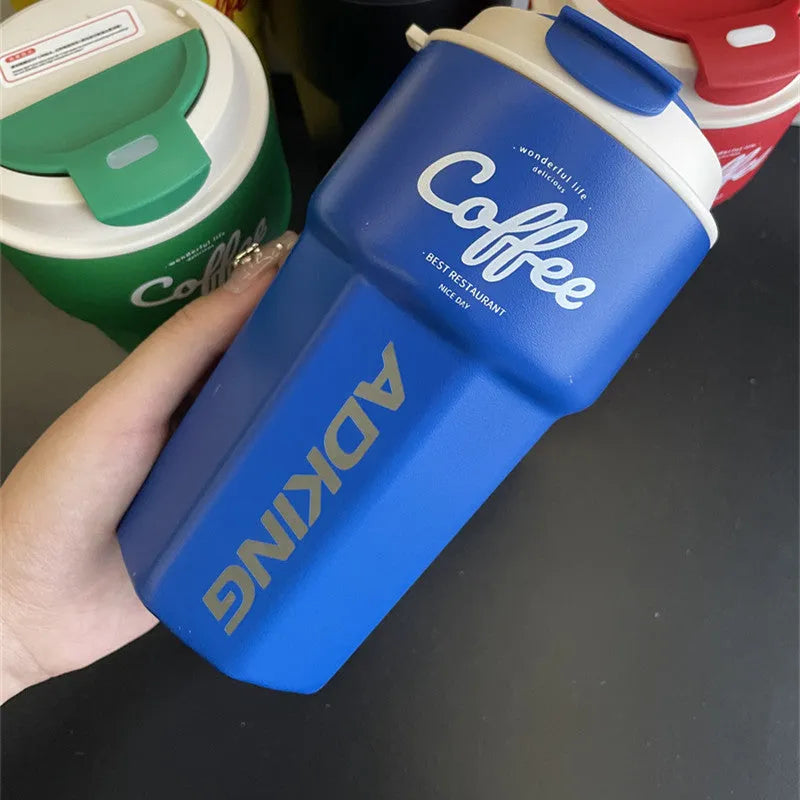 Food Grade Stainless Steel Frosted Coffee Cup - Bellarte Enchanté Food Grade Stainless Steel Frosted Coffee Cup