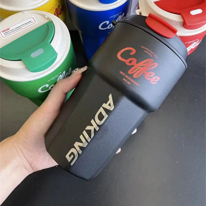 Food Grade Stainless Steel Frosted Coffee Cup - Bellarte Enchanté Food Grade Stainless Steel Frosted Coffee Cup