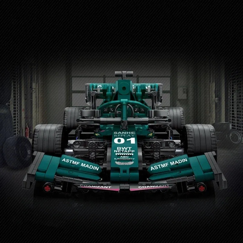 Formula Racing Machinery Group Sports Car Plastic Building Blocks - Bellarte Enchanté Formula Racing Machinery Group Sports Car Plastic Building Blocks
