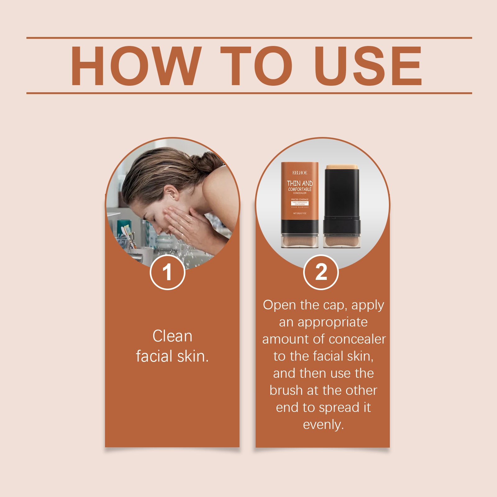 Foundation Stick With Brush,Makeup Foundation Concealer, Concealer Makeup Foundation Full Coverage ,milk Makeup Foundation ,Concealer Full Coverage - Bellarte Enchanté Foundation Stick With Brush,Makeup Foundation Concealer, Concealer Makeup Foundation Full Coverage ,milk Makeup Foundation ,Concealer Full Coverage