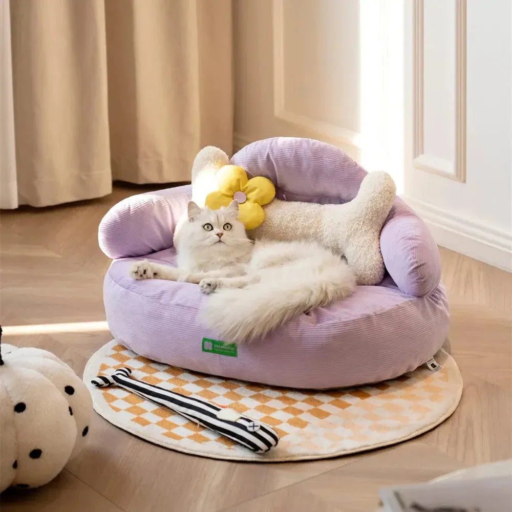 Four Seasons Universal Small Dog Pet Nest Removable And Washable - Bellarte Enchanté Four Seasons Universal Small Dog Pet Nest Removable And Washable