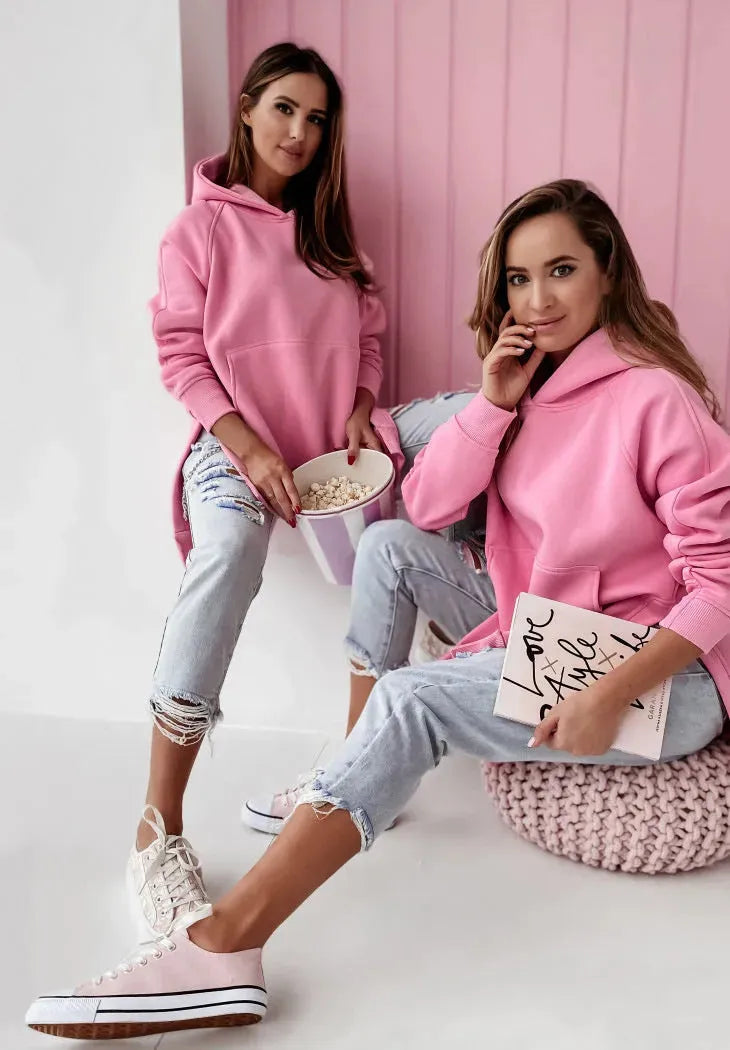 Frauen Long Hoodie Unisex - Bellarte Enchanté Frauen Long Hoodie Unisex