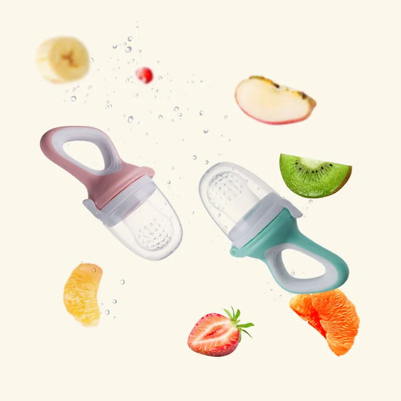Fruit Food Nibbler for Babies Baby Food Bite Bag Fruit Vegetable - Bellarte Enchanté Fruit Food Nibbler for Babies Baby Food Bite Bag Fruit Vegetable