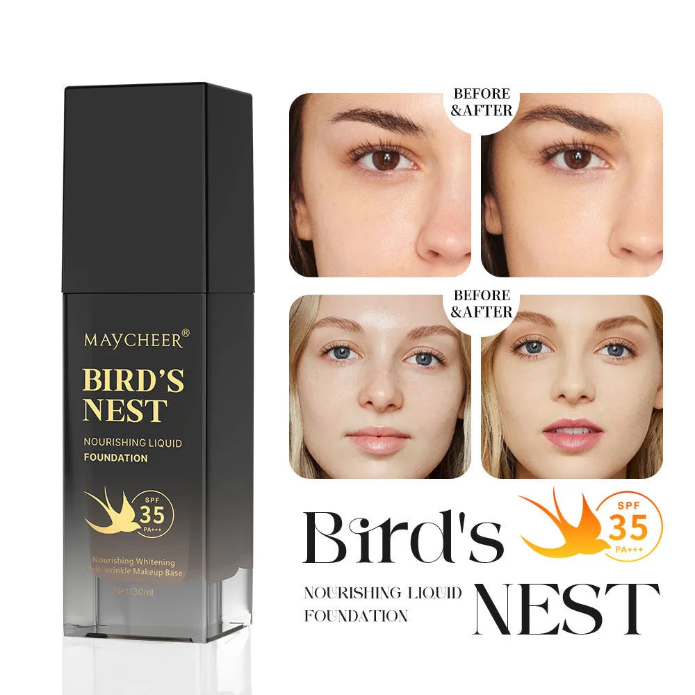 Full English Bird's Nest Nourishing Liquid Foundation - Bellarte Enchanté Full English Bird's Nest Nourishing Liquid Foundation