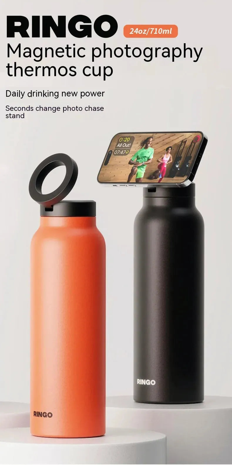 GETRINGO Magnetic Vacuum Cup Mobile Phone Holder - Bellarte Enchanté GETRINGO Magnetic Vacuum Cup Mobile Phone Holder