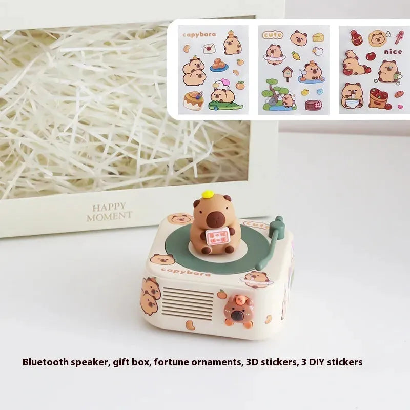Gift Capybara Bluetooth Speaker - Bellarte Enchanté Gift Capybara Bluetooth Speaker