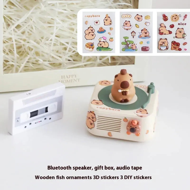 Gift Capybara Bluetooth Speaker - Bellarte Enchanté Gift Capybara Bluetooth Speaker