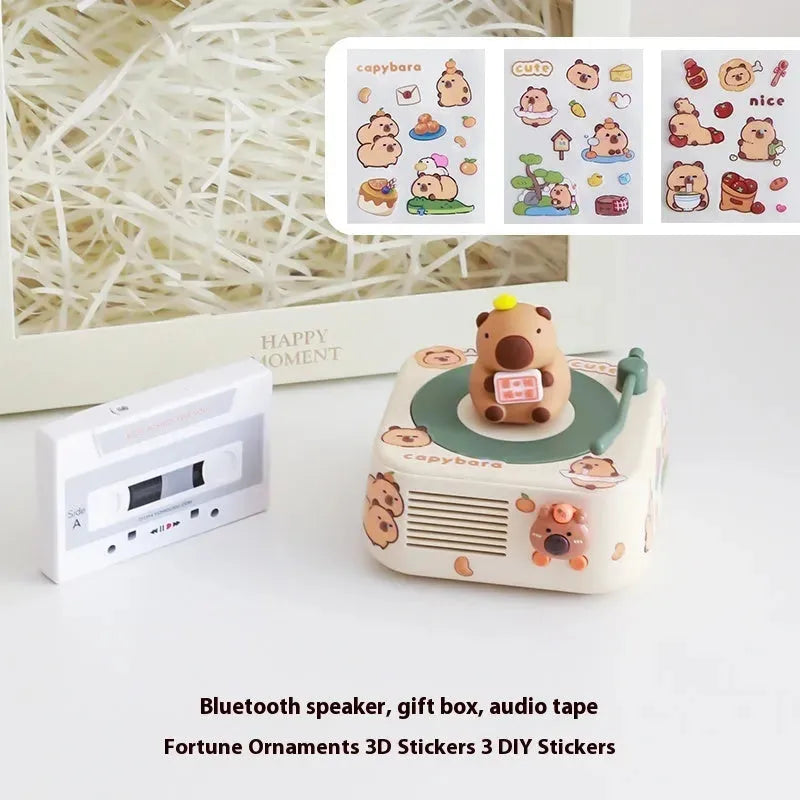 Gift Capybara Bluetooth Speaker - Bellarte Enchanté Gift Capybara Bluetooth Speaker