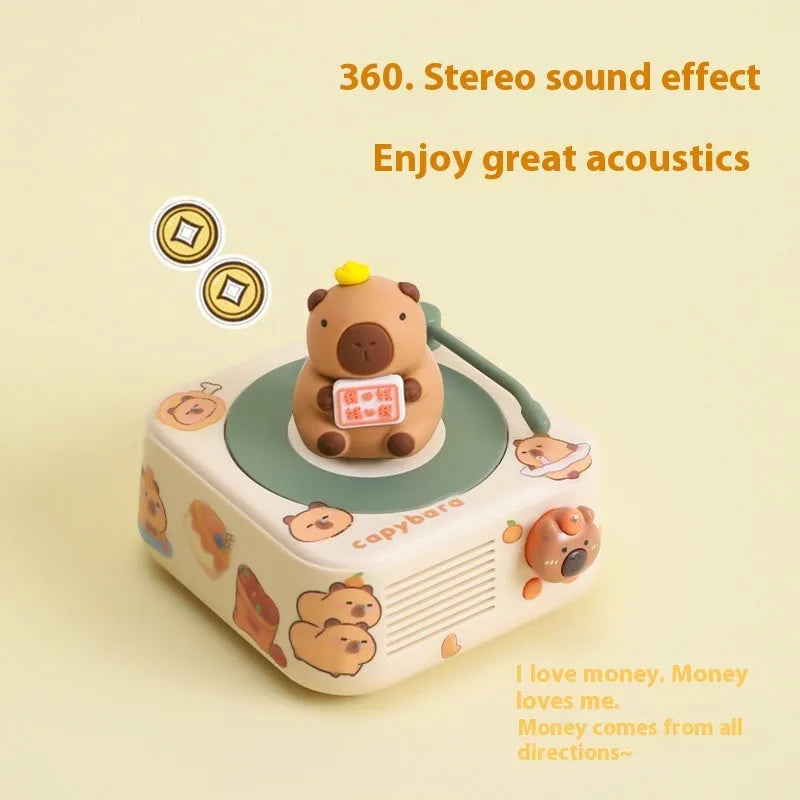 Gift Capybara Bluetooth Speaker - Bellarte Enchanté Gift Capybara Bluetooth Speaker