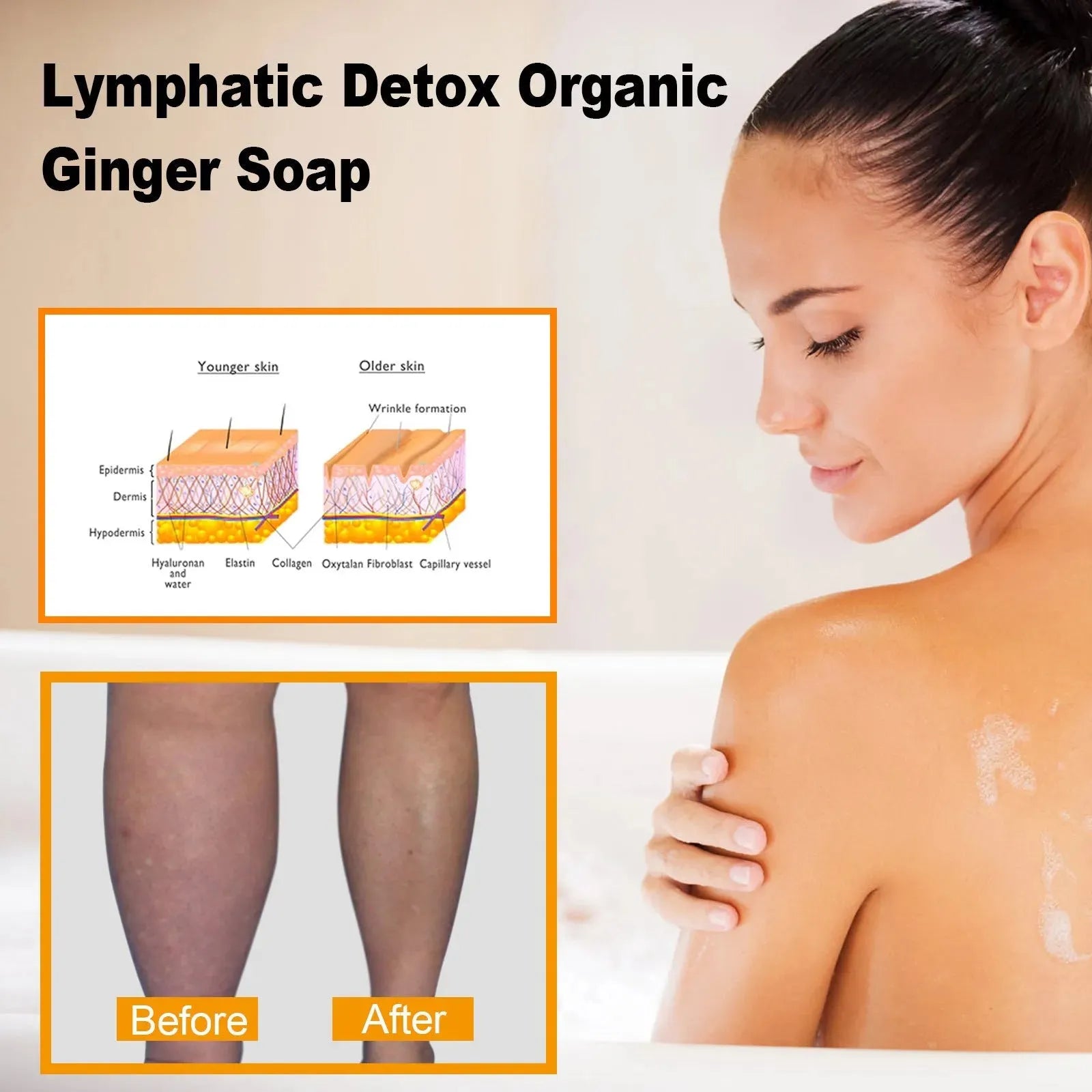 Ginger Slimming Soap Cleansing Refreshing - Bellarte Enchanté Ginger Slimming Soap Cleansing Refreshing