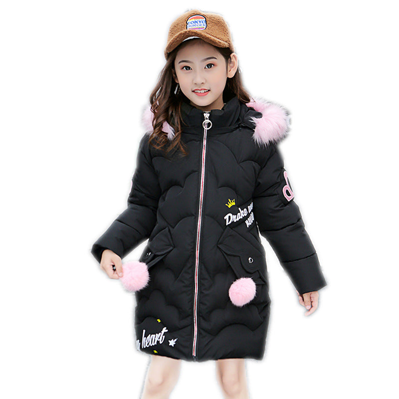 Girls' cotton-padded jackets - Bellarte Enchanté Girls' cotton-padded jackets