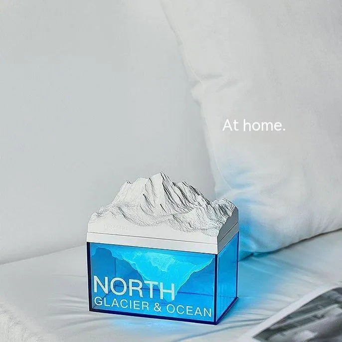 Glacier Night Light Bluetooth Speaker - Bellarte Enchanté Glacier Night Light Bluetooth Speaker
