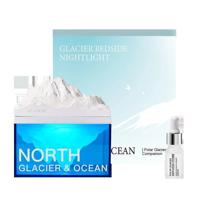 Glacier Night Light Bluetooth Speaker - Bellarte Enchanté Glacier Night Light Bluetooth Speaker