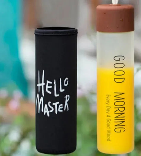 Glasses portable cups kids creative water bottles - Bellarte Enchanté Glasses portable cups kids creative water bottles