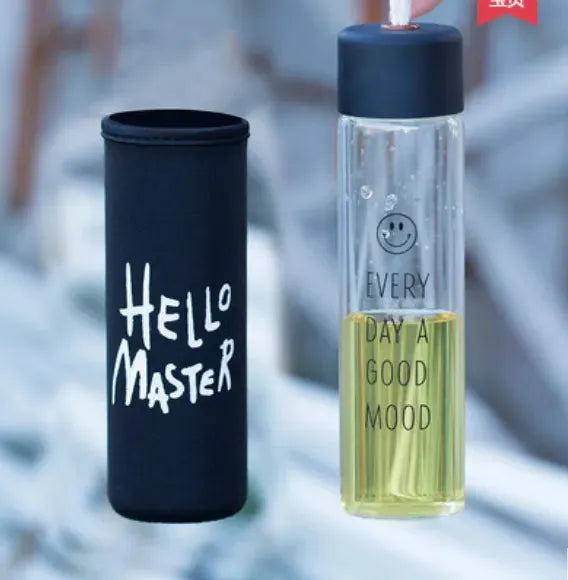 Glasses portable cups kids creative water bottles - Bellarte Enchanté Glasses portable cups kids creative water bottles