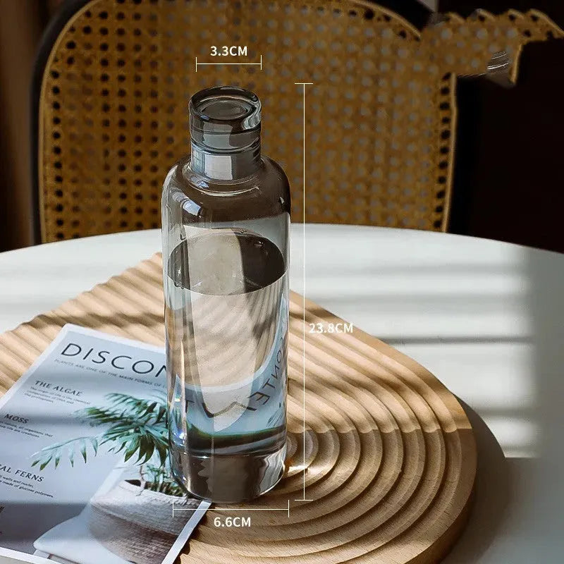 Good-looking Glass Clear Water Cup Portable - Bellarte Enchanté Good-looking Glass Clear Water Cup Portable