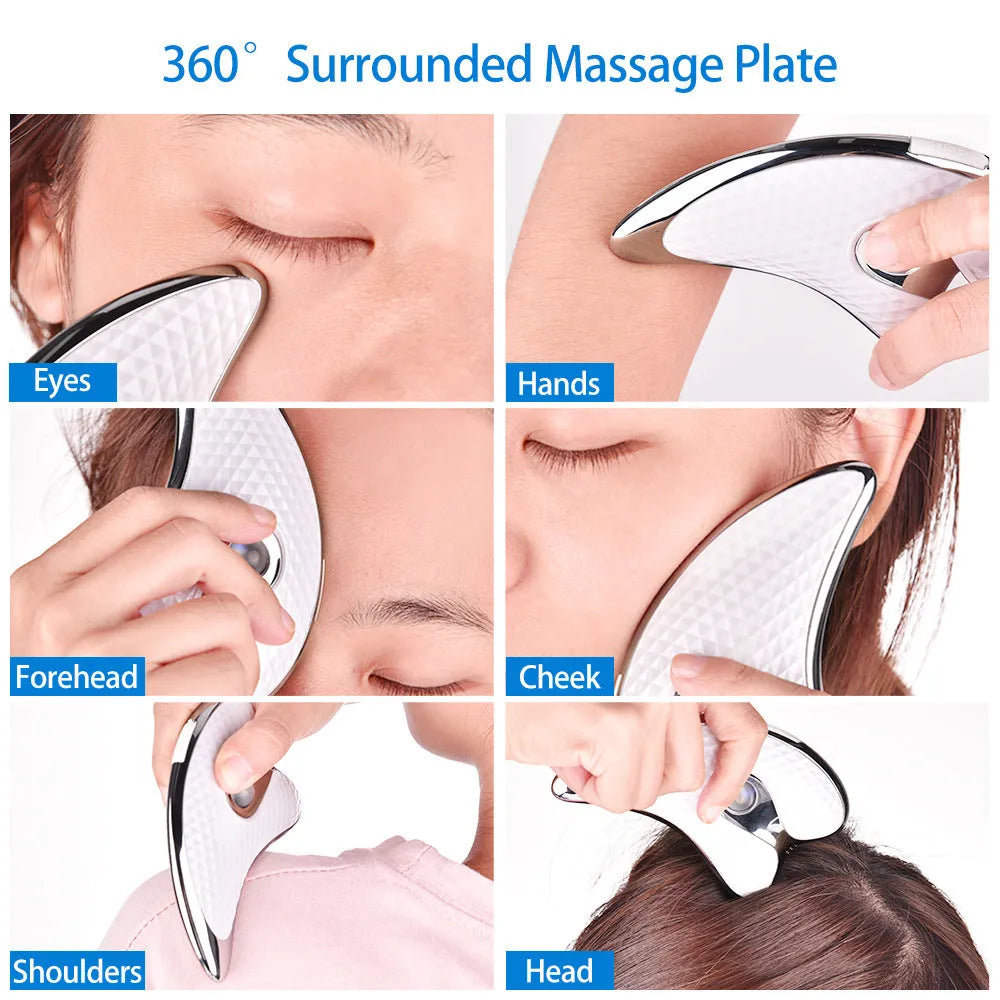 Guasha Scraper Facial Massager Face Lifting Slimming - Bellarte Enchanté Guasha Scraper Facial Massager Face Lifting Slimming