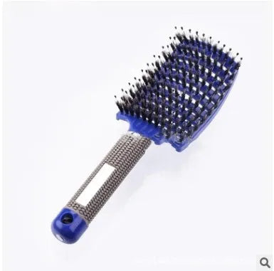 Hairbrush Haarborstel Women Detangler Hair Brush Bristle Nylon Scalp Massage Teaser Hair Brush Comb - Bellarte Enchanté Hairbrush Haarborstel Women Detangler Hair Brush Bristle Nylon Scalp Massage Teaser Hair Brush Comb