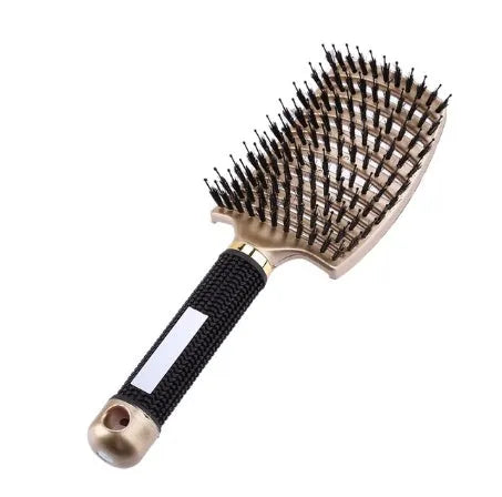 Hairbrush Haarborstel Women Detangler Hair Brush Bristle Nylon Scalp Massage Teaser Hair Brush Comb - Bellarte Enchanté Hairbrush Haarborstel Women Detangler Hair Brush Bristle Nylon Scalp Massage Teaser Hair Brush Comb