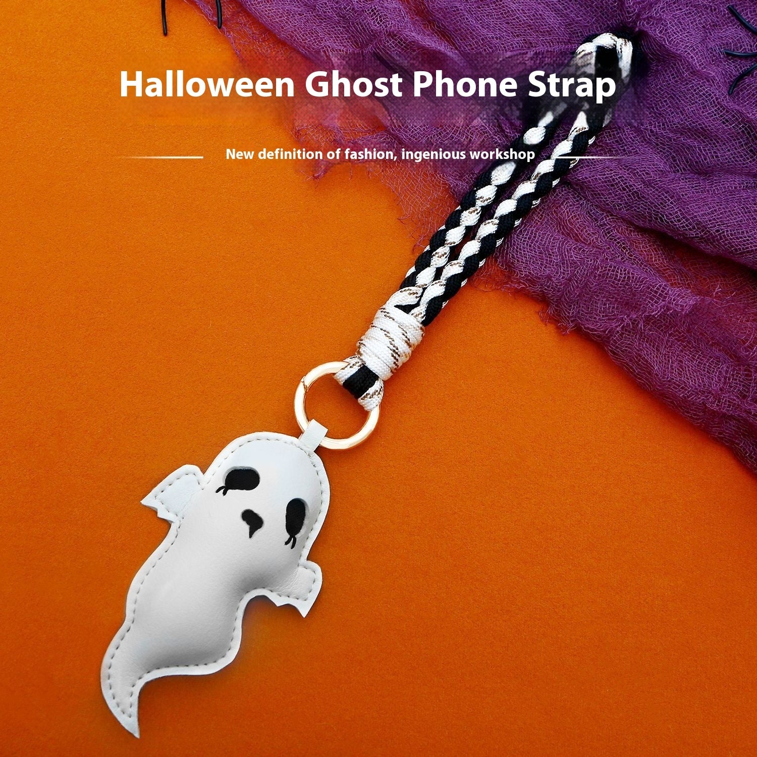 Halloween Handbag Pendant Festival Ghost Wrist Strap - Bellarte Enchanté Halloween Handbag Pendant Festival Ghost Wrist Strap