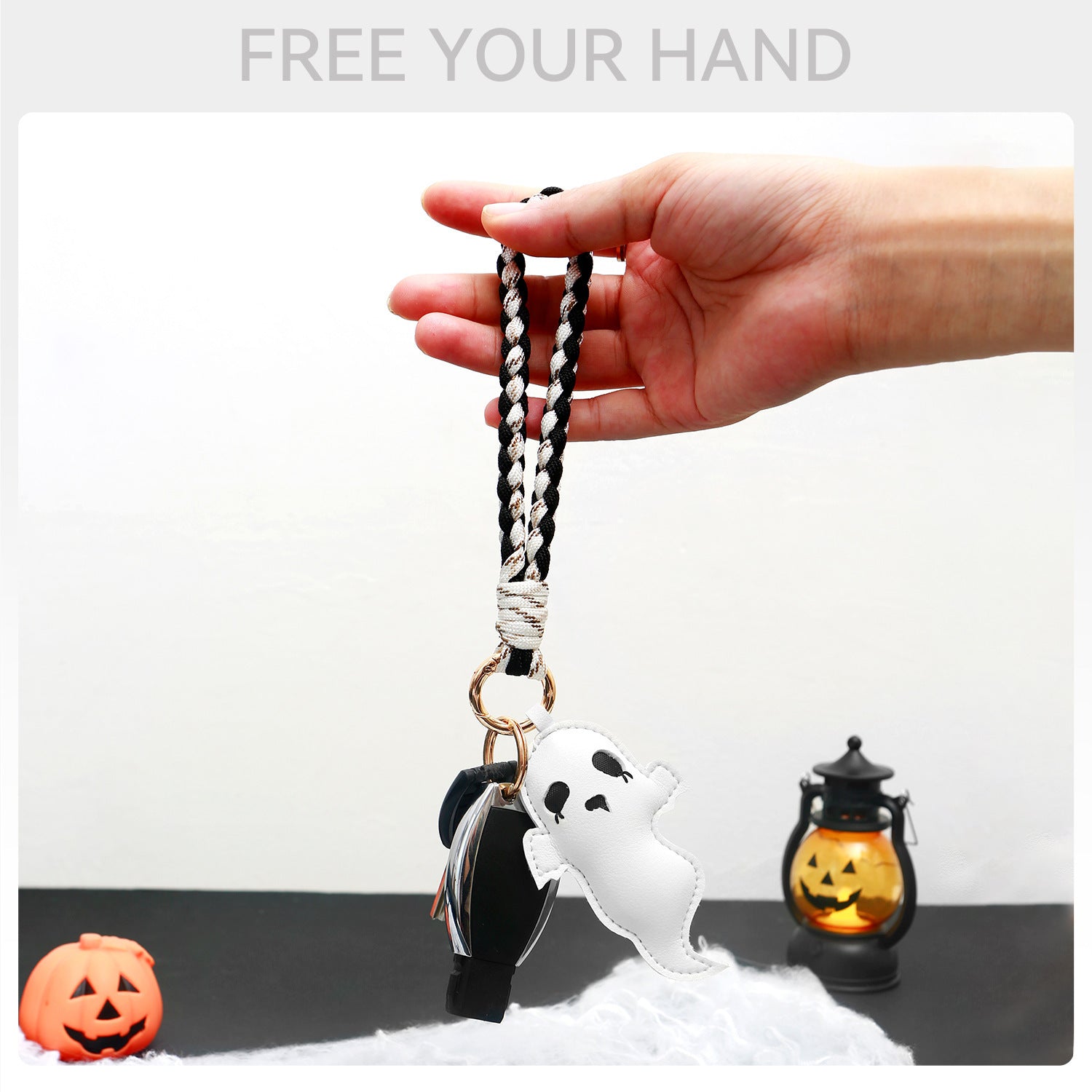 Halloween Handbag Pendant Festival Ghost Wrist Strap - Bellarte Enchanté Halloween Handbag Pendant Festival Ghost Wrist Strap
