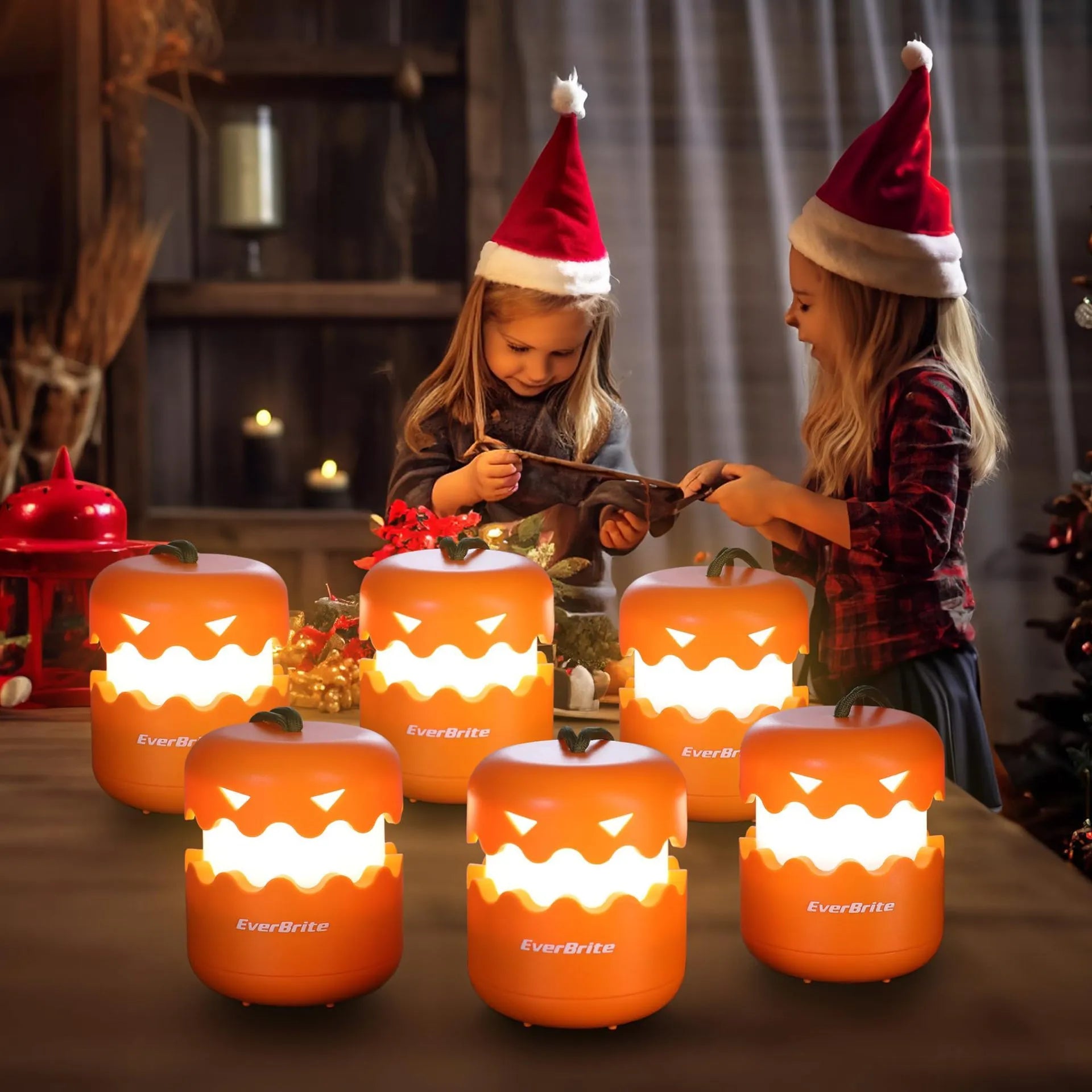 Halloween Pumpkin Foldable Party Decoration LED Small Night Lamp - Bellarte Enchanté Halloween Pumpkin Foldable Party Decoration LED Small Night Lamp