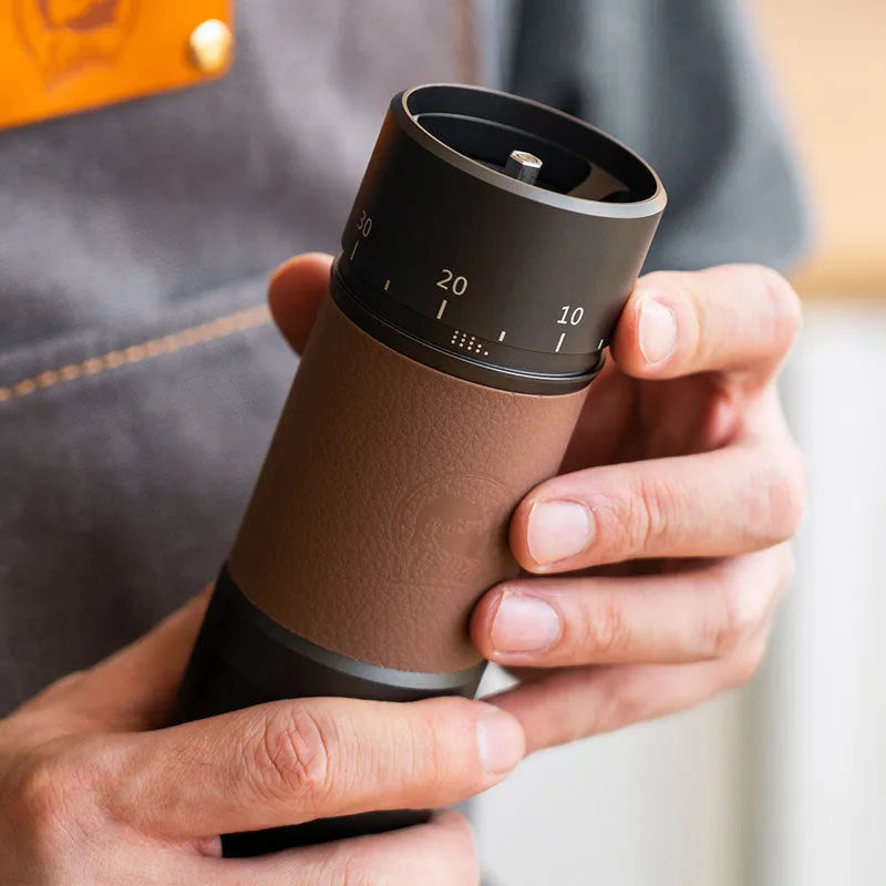 Hand-cranking Grinder Seven-star Manual Portable Camping Grinding Appliance - Bellarte Enchanté Hand-cranking Grinder Seven-star Manual Portable Camping Grinding Appliance