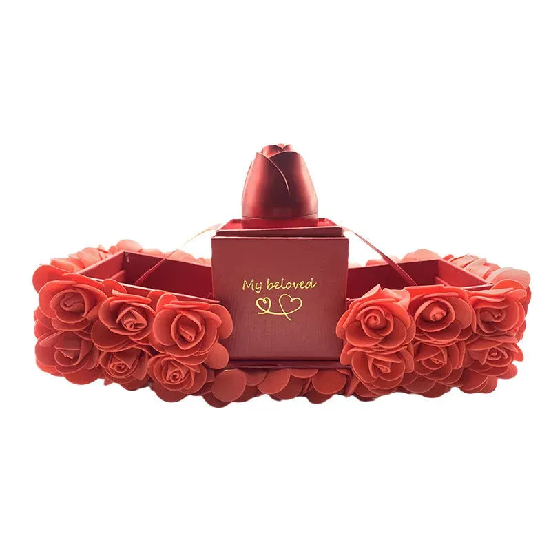 Handmade Valentins Day Gift Soap Rose Gift Box - Bellarte Enchanté Handmade Valentins Day Gift Soap Rose Gift Box