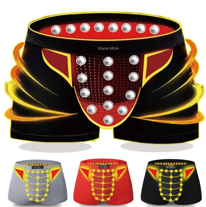 Health magnetic therapy breathable casual men's boxer briefs - Bellarte Enchanté Health magnetic therapy breathable casual men's boxer briefs