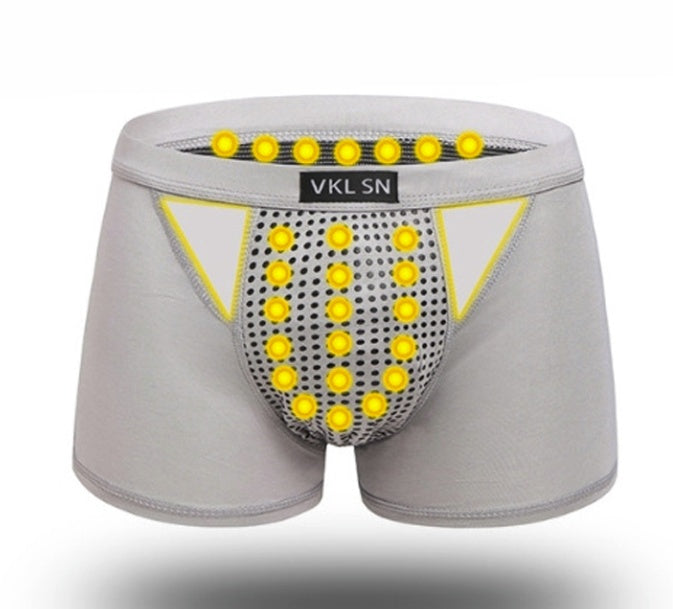 Health magnetic therapy breathable casual men's boxer briefs - Bellarte Enchanté Health magnetic therapy breathable casual men's boxer briefs