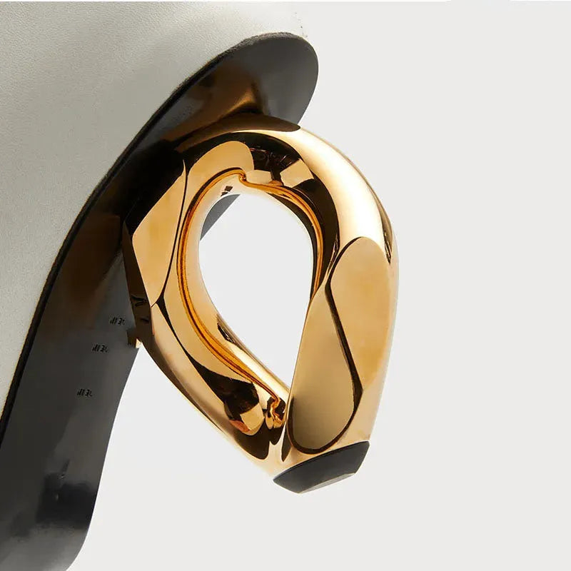 Heel Shaped Sexy Mid Length Boots - Bellarte Enchanté Heel Shaped Sexy Mid Length Boots