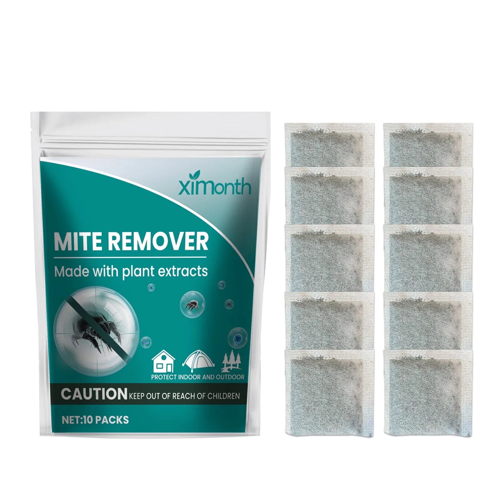 Herbal Mite Removal Bag Travel Home Supplies - Bellarte Enchanté Herbal Mite Removal Bag Travel Home Supplies
