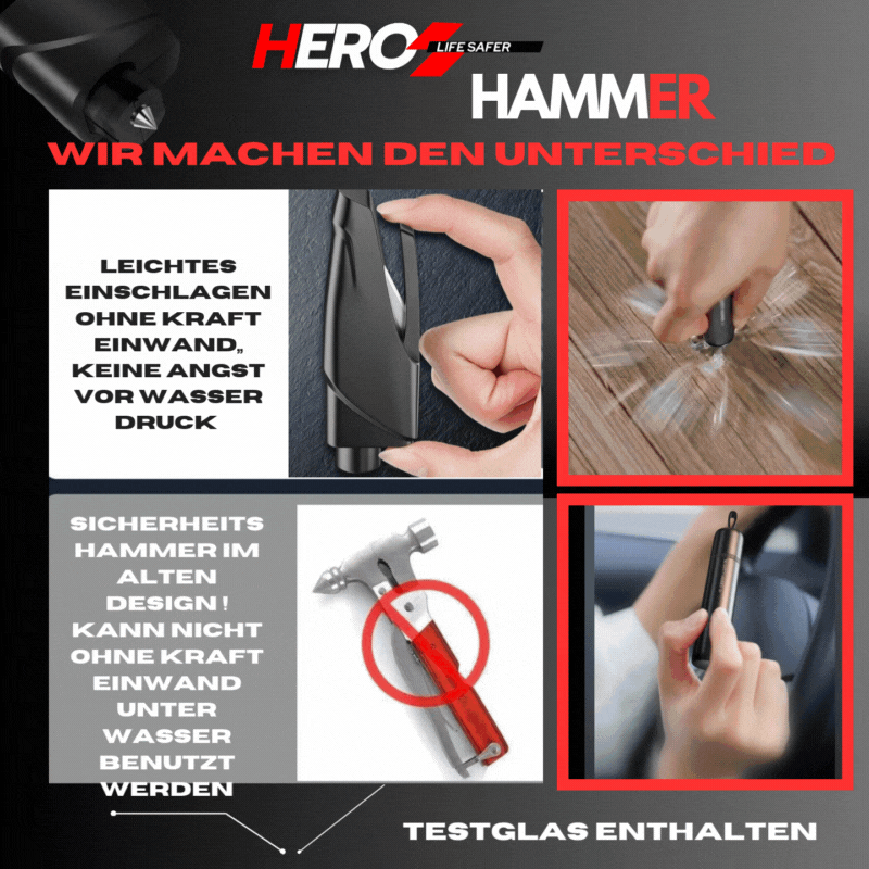 Hero Life Safer Not Hammer - Bellarte Enchanté Hero Life Safer Not Hammer