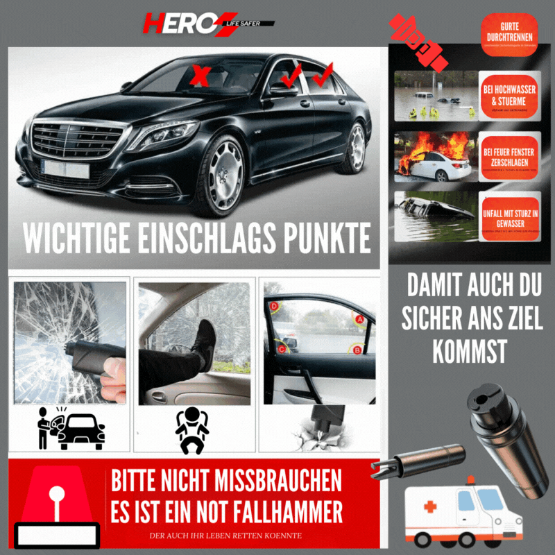 Hero Life Safer Not Hammer - Bellarte Enchanté Hero Life Safer Not Hammer