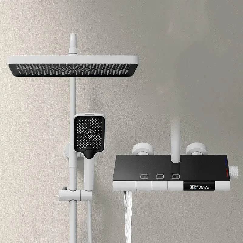 High Copper Shower Set Constant Temperature Digital Display - Bellarte Enchanté High Copper Shower Set Constant Temperature Digital Display