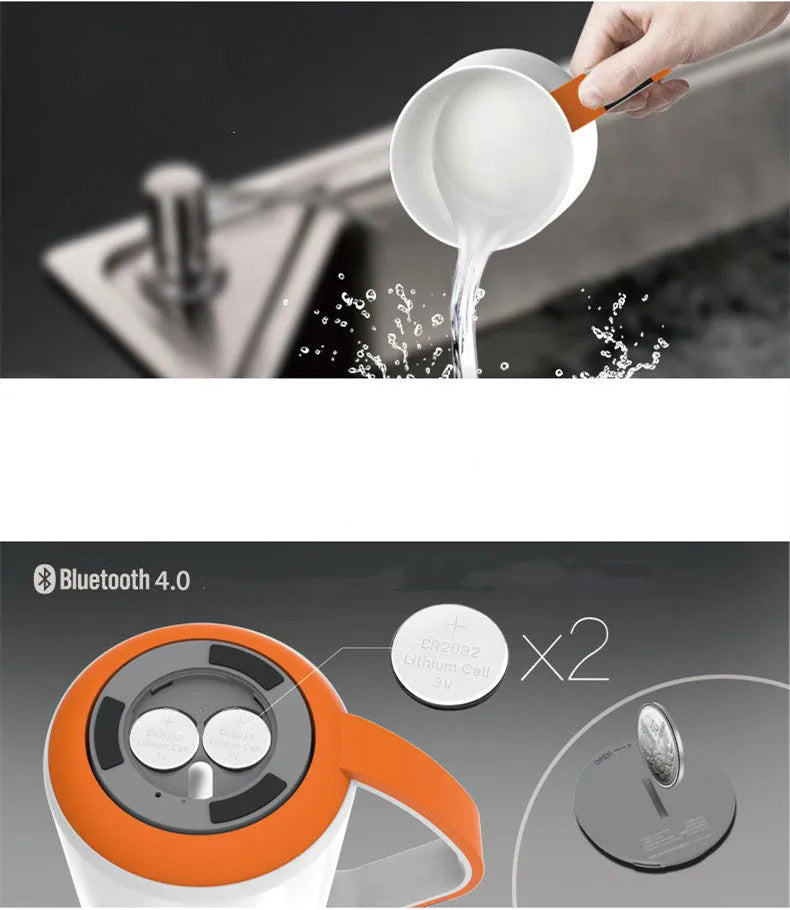 High-end Intelligent LED Screen Bone China Water Cup - Bellarte Enchanté High-end Intelligent LED Screen Bone China Water Cup